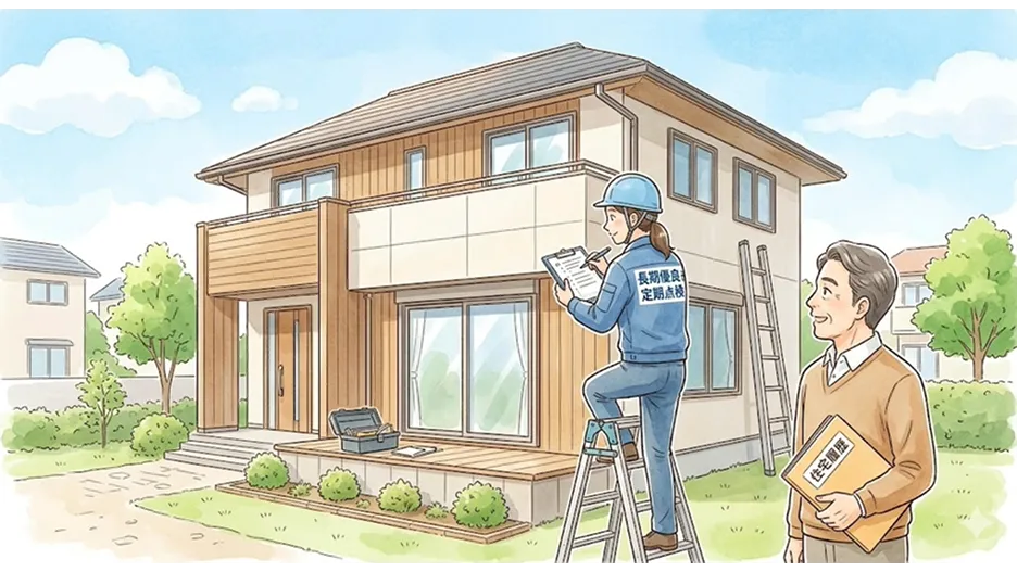 長期優良住宅の定期点検<br>※ 3年ごと